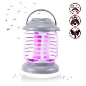 Electric Mosquito Ultraviolet Bug Zapper Lamp, Wall Hanging, Table Dual Use